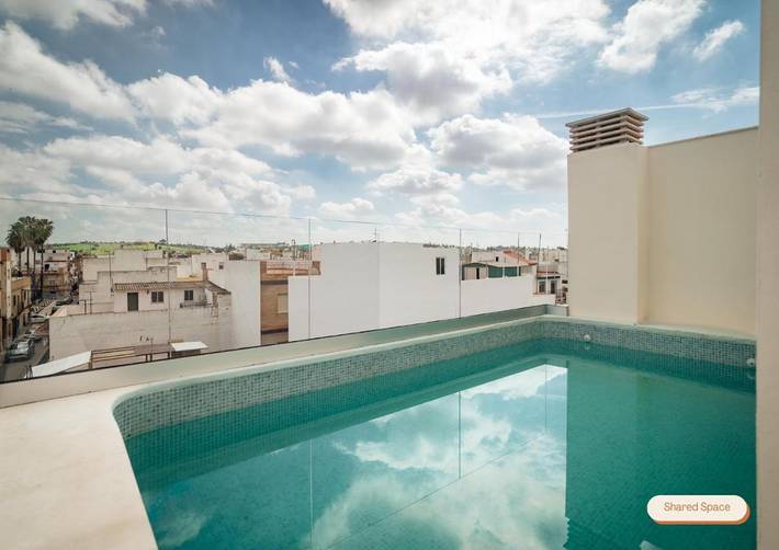 Apartamento de vacaciones para 4 personas, con terraza y piscina - 1