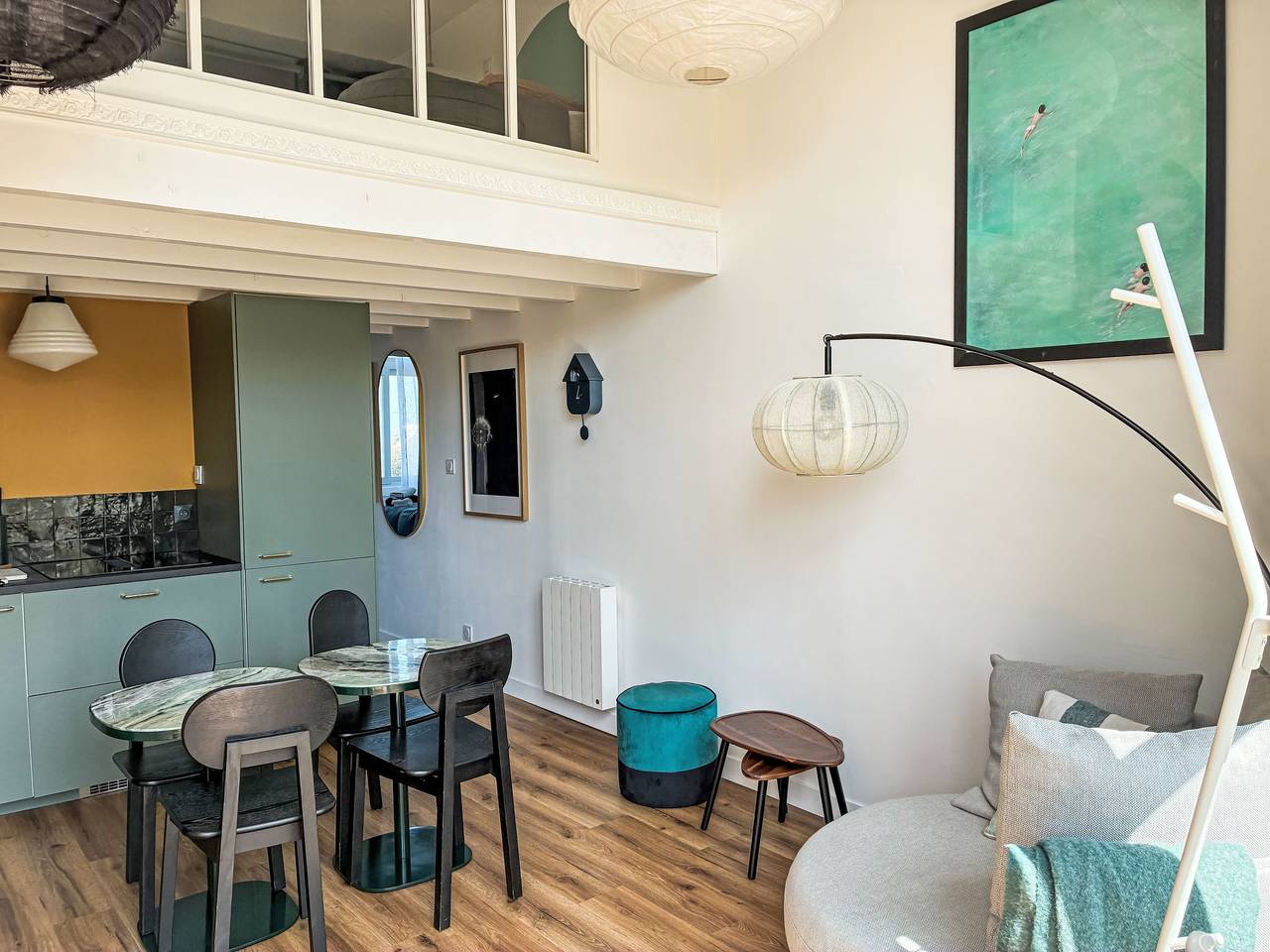 Ganze Wohnung, Apartment "Blue dream" in Strandnähe in Carantec, Ceinture Dorée