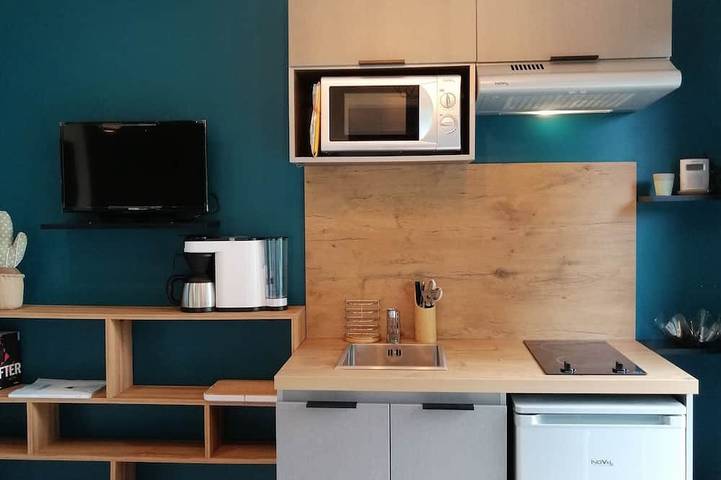 Gîte pour 2 personnes, avec jardin à Laluque