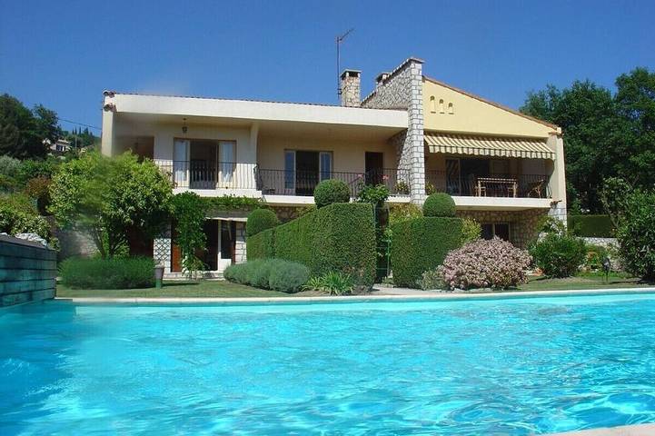 Ferienhaus für 10 Personen, mit Balkon und Garten in Vence