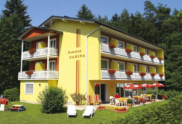 BnB für 2 Personen, mit Seeblick und Terrasse sowie Ausblick und Garten am Klopeiner See