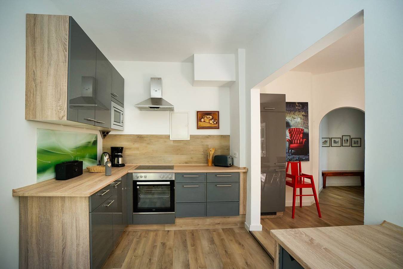 Ganze Wohnung, Ferienwohnung 'Seestern' am Borbyer Ufer – 70 m², 2 Sonnenterrassen, nah am Borbyer-Strand in Eckernförde, Rendsburg-Eckernförde