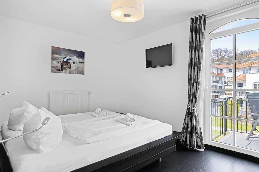 Ganze Wohnung, Balticperle/lux.Fewo dir. am Meer/direkt.Meerblick/elektr.Kamin/Sauna/Pool/Tg in Baabe, Rügen