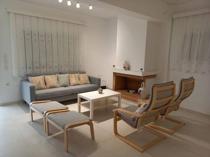 Appartement de vacances pour 7 personnes, avec terrasse ainsi que vue et jardin