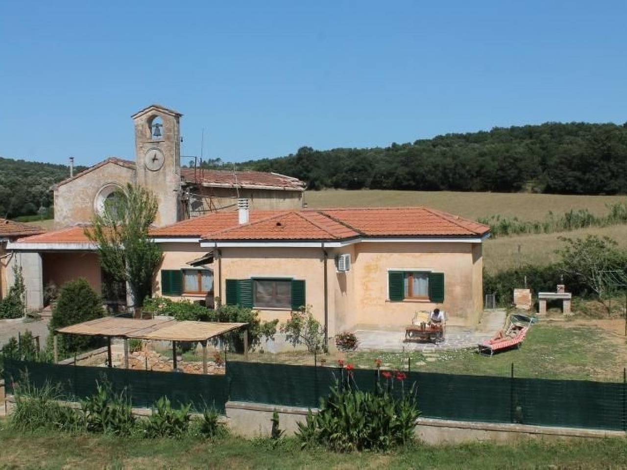 Ganze Wohnung, Das Landgut "Casina della Sughera". in Civitella Paganico, Grosseto Provinz