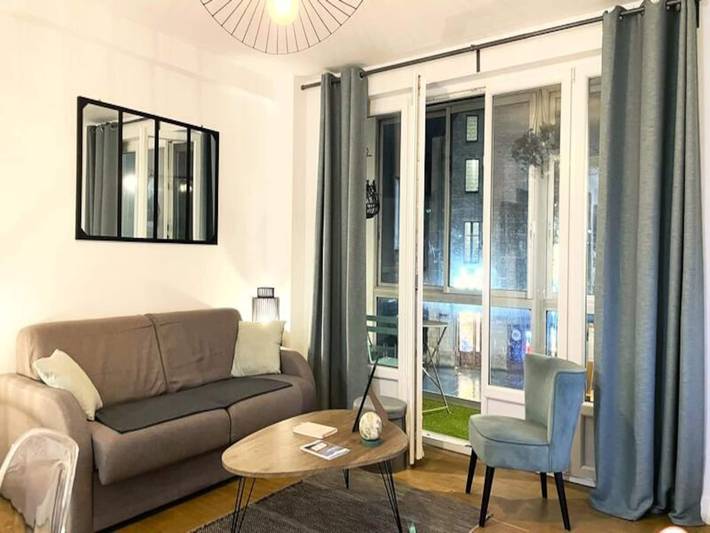 Gîte pour 4 personnes, avec balcon, adapté aux familles à Caen - 3