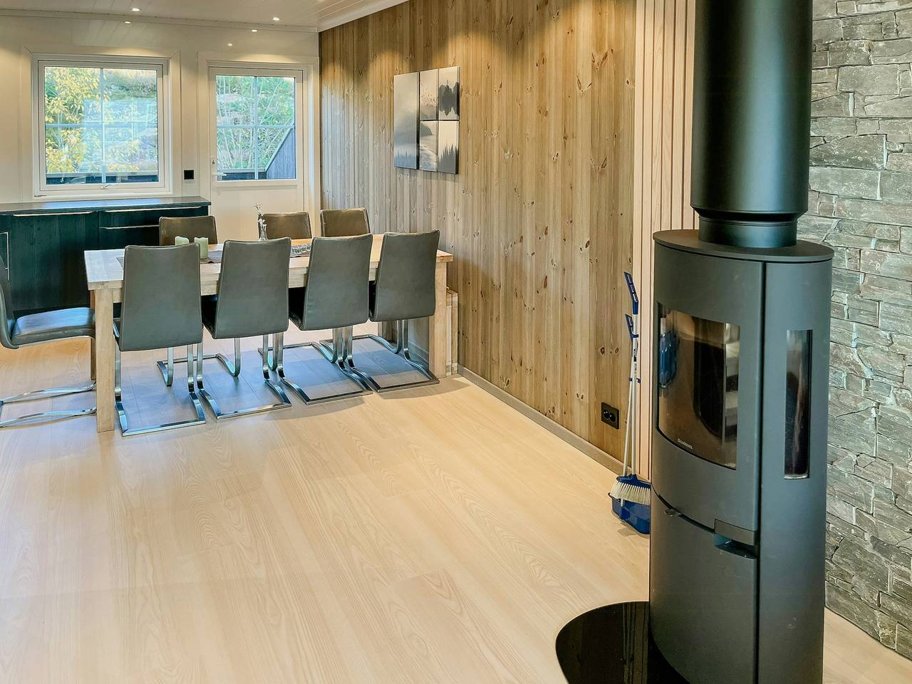 Ganze Wohnung, Neubauwohnung mit Bergpanorama in der Nähe von Skipisten in Bortelid, Åseral