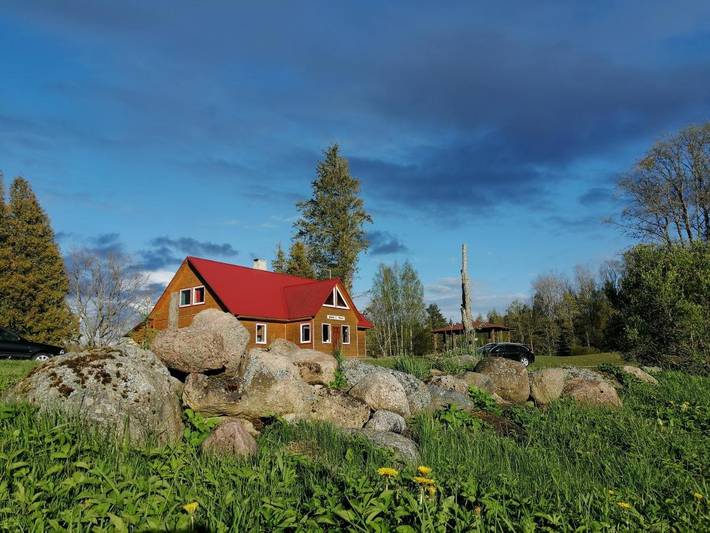 Ferienhaus für 12 Personen, mit Seeblick und Garten sowie Ausblick und Sauna in Estland