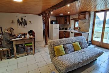 Gîte pour 6 personnes, avec terrasse et jardin à Salviac