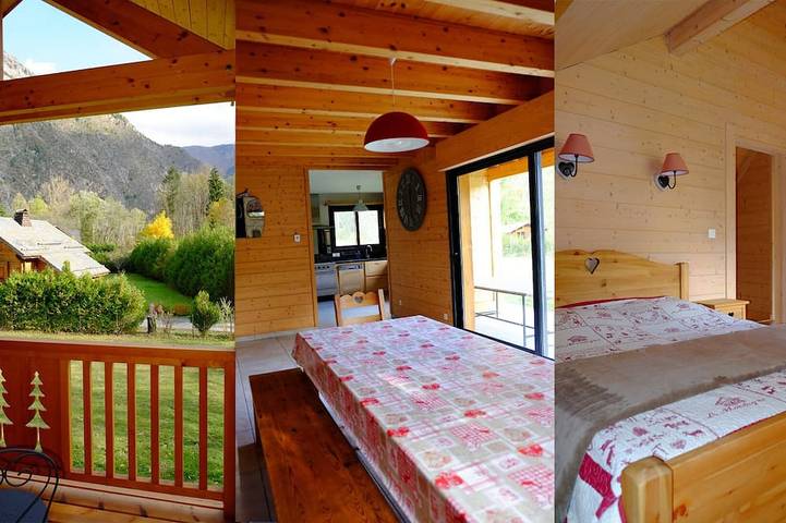 Chalet pour 12 personnes, avec balcon et jardin, animaux acceptés à Le Bourg-d'Oisans - 2