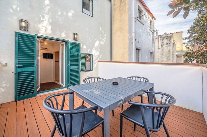 Ferielejlighed for 4 personer, med balkon i Lissabon
