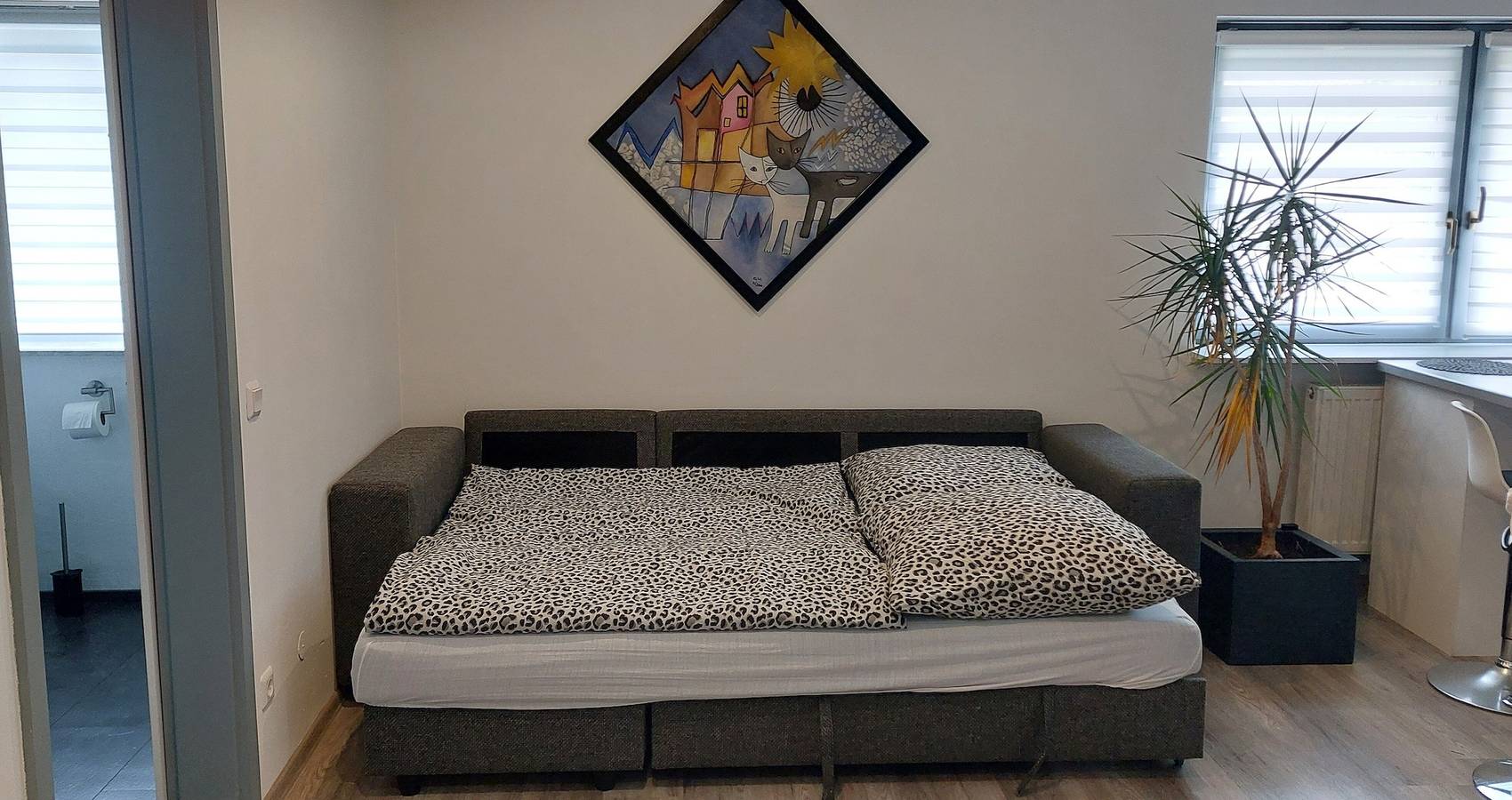 Ganze Wohnung, Apartment im Pfälzerwald mit privater Terrasse, Wlan und Waldrandlage in Waldleiningen (Pfalz), Saar-Nahe-Bergland