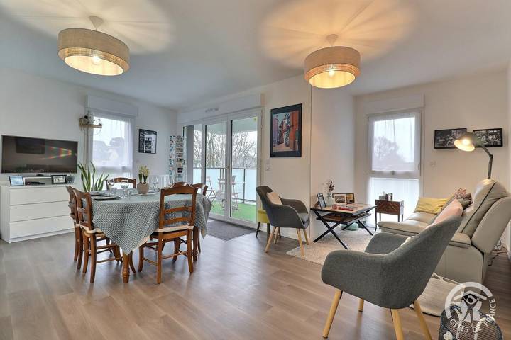 Gîte pour 4 personnes, avec balcon à Saint-Malo