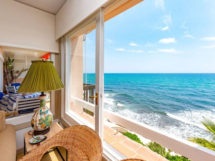 Apartamento para 6 personas, con Balcón además de Jardín y Piscina para niños en Costa del Maresme