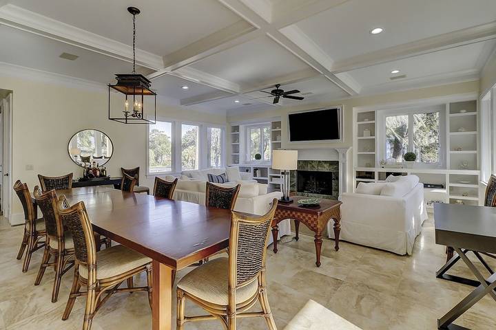 Vacation house for 22 people, with hot tub and terrace in Hilton Head Island