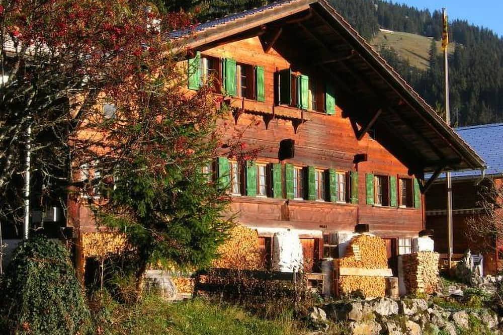 Ganze Wohnung, Auf der Mauer Appartement/Fewo, Dusche oder Bad, Wc, 2 Schlafräume in Oberwil im Simmental, Berner Oberland