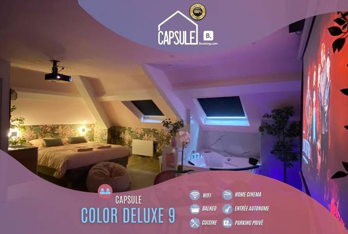 Gîte pour 2 personnes, avec jacuzzi à Trith-Saint-Léger