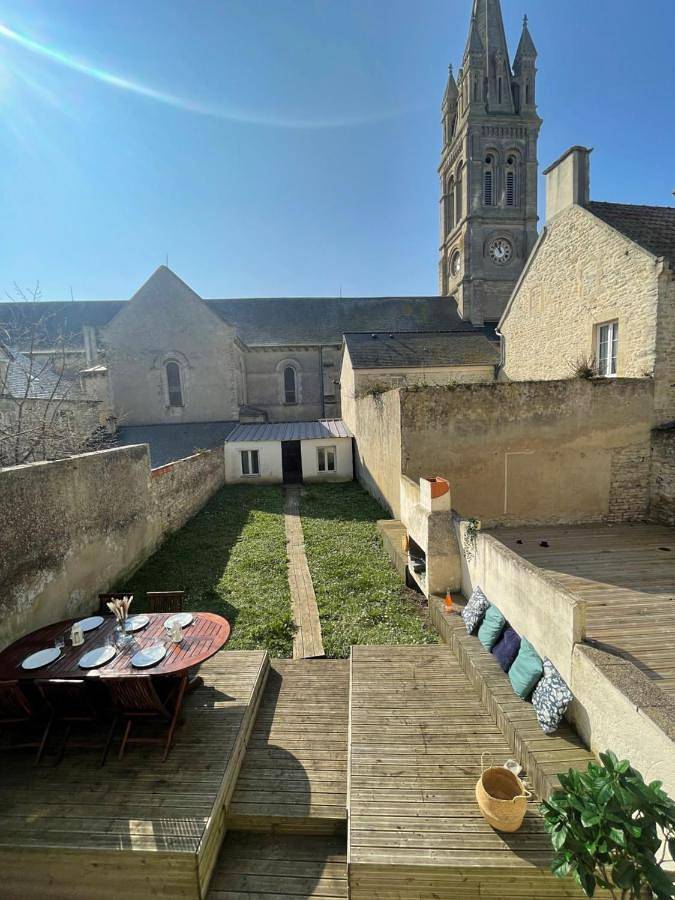 Location de vacances pour 10 personnes, avec jardin et vue à Arromanches-les-Bains - 3