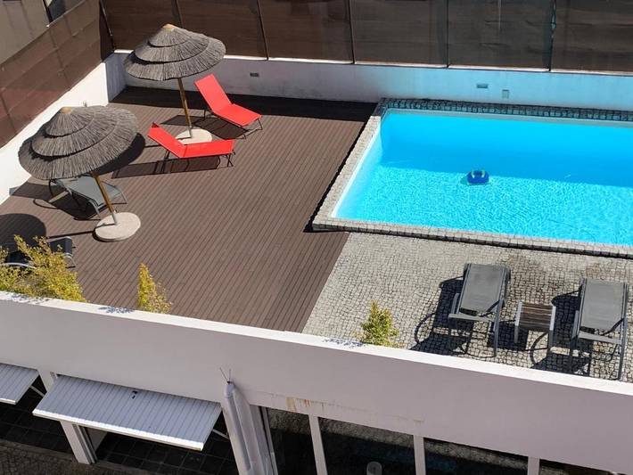 Pousada para 3 pessoas, com Varanda e Terraço e ainda Piscina and Vista em Coimbra
