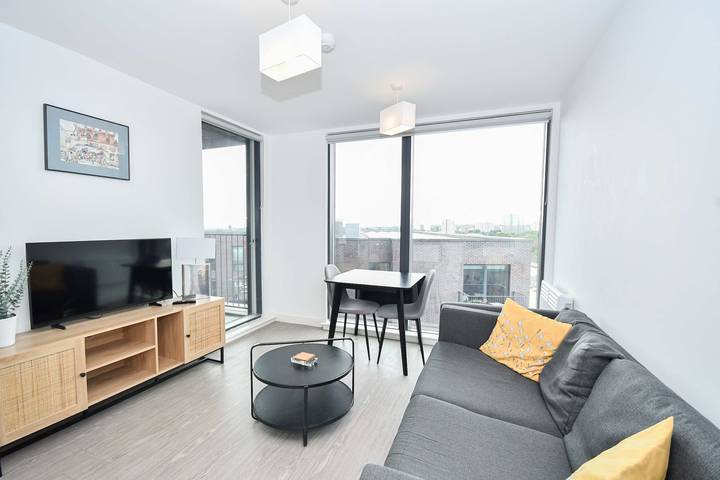 Apartment for 2 people, with balcony/terrace in Salford