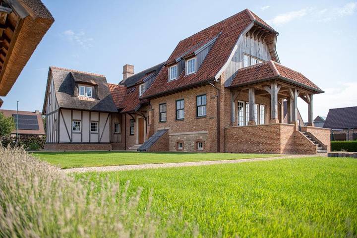 Chambre d’hôte pour 2 personnes, avec Terrasse et Jardin ainsi que Piscine et Vue à Evergem