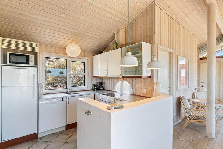 Ferienhaus für 6 Personen, mit Terrasse und Sauna sowie Ausblick und Balkon/Terrasse, mit Haustier in Søndervig - 3