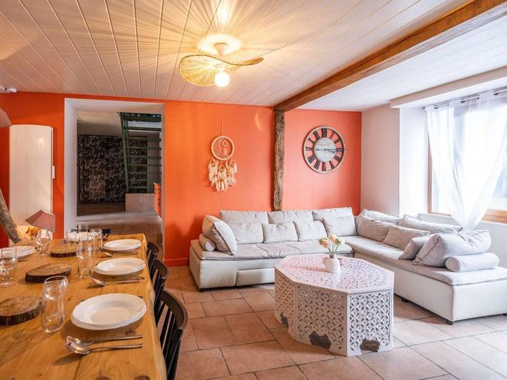Maison de vacances pour 8 personnes, avec jardin