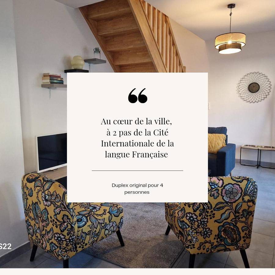 Appartement entier, Two-Bedroom Apartment with City View in Villers-Cotterêts, Aisne