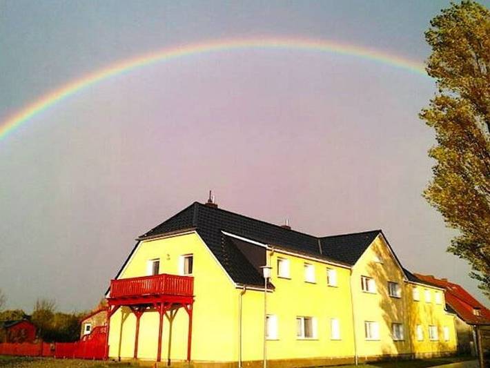 Ferienwohnung für 4 Personen, mit Garten und Balkon, kinderfreundlich in Schaprode