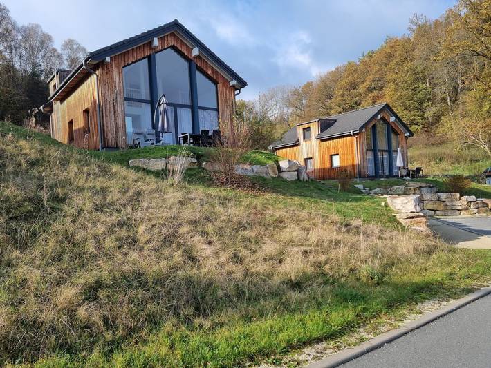 Ferienhaus für 4 Personen, mit Terrasse und Sauna in der Fränkische Schweiz