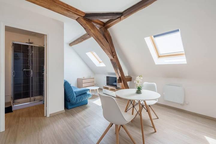 Ganze Wohnung, Le 4 Saint-Blaise - Studio spacieux et rénové in Autun, Autun und Umgebung