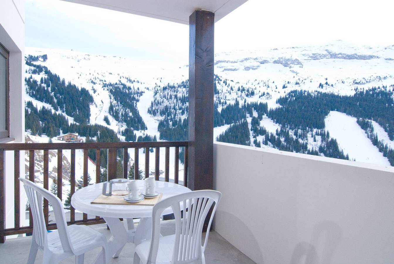 Geheel appartement, Vakantieappartement voor 5 personen met zwembad in Flaine, Arâches-la-Frasse