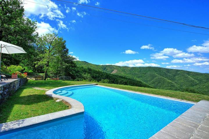 Villa pour 4 personnes, avec balcon et piscine en Toscane - 3