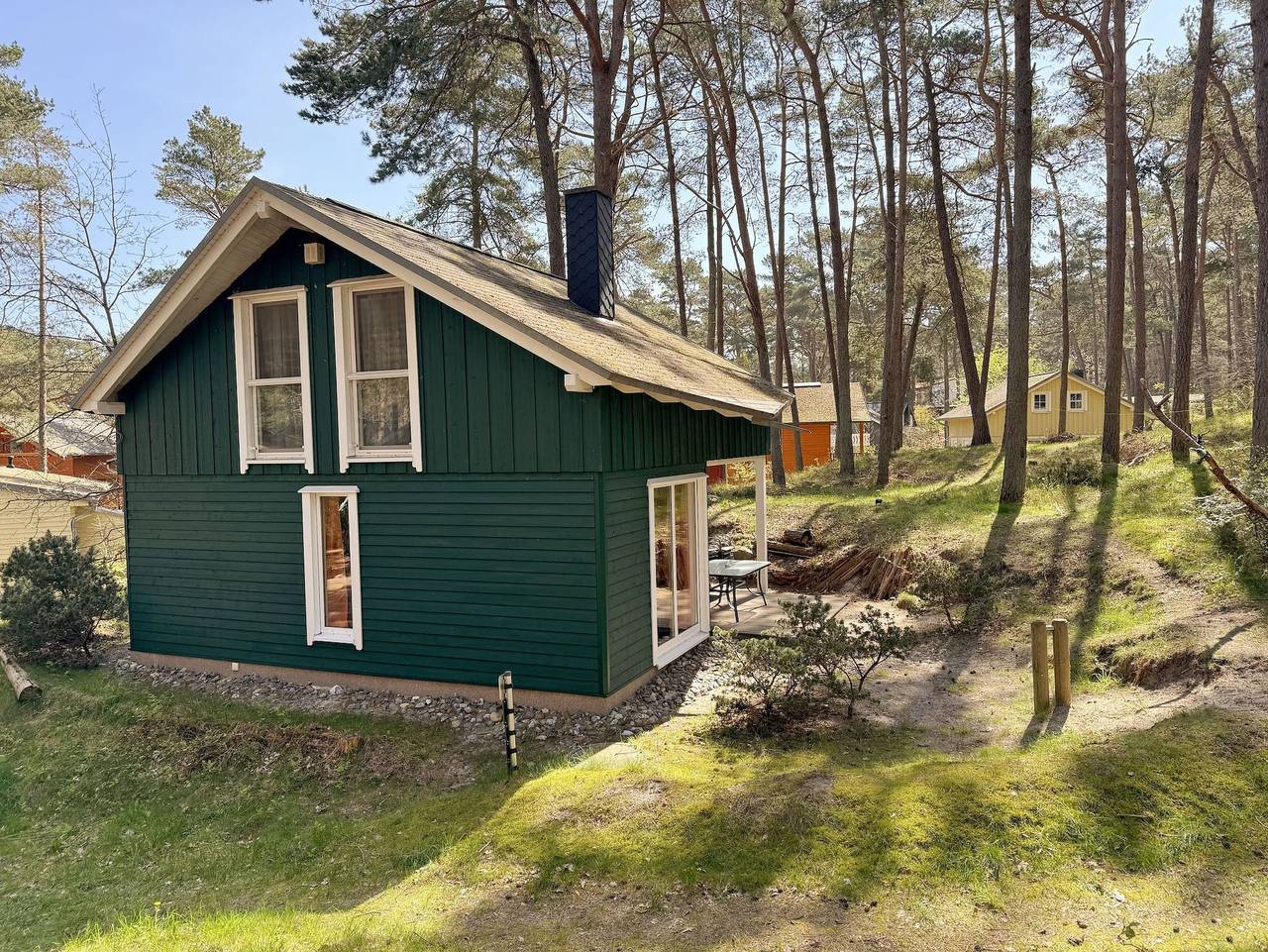 W: Strandhaus Dünenweg 28l mit Terrasse/Kamin/Thermium in Baabe, Rügen
