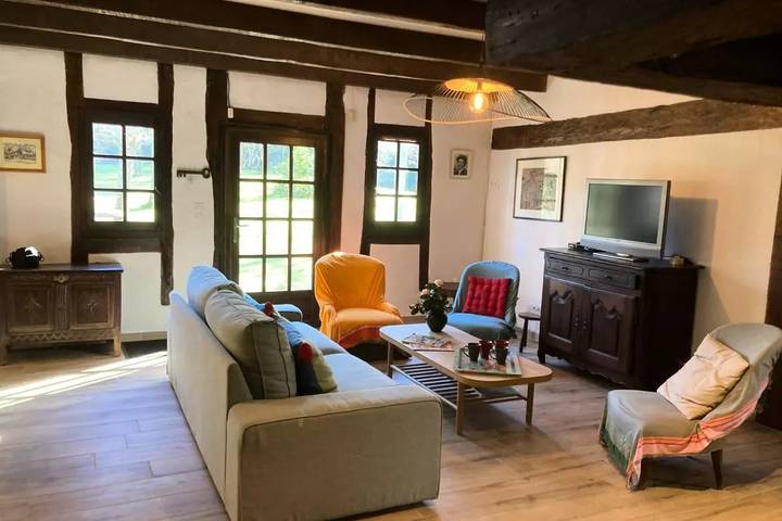 Location de vacances pour 8 personnes, avec jardin dans Réserve naturelle du Courant d'Huchet - 4