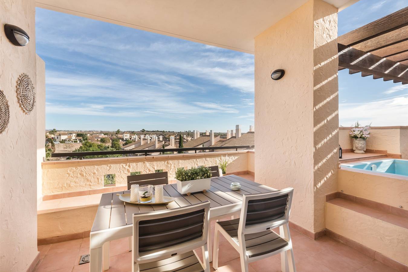Entire apartment, Apartment 'App Paraïso - Golf Resort Hacienda' with Mountain View, Wi-Fi and Air Conditioning in Hacienda del alamo, Fuente Alamo de Murcia