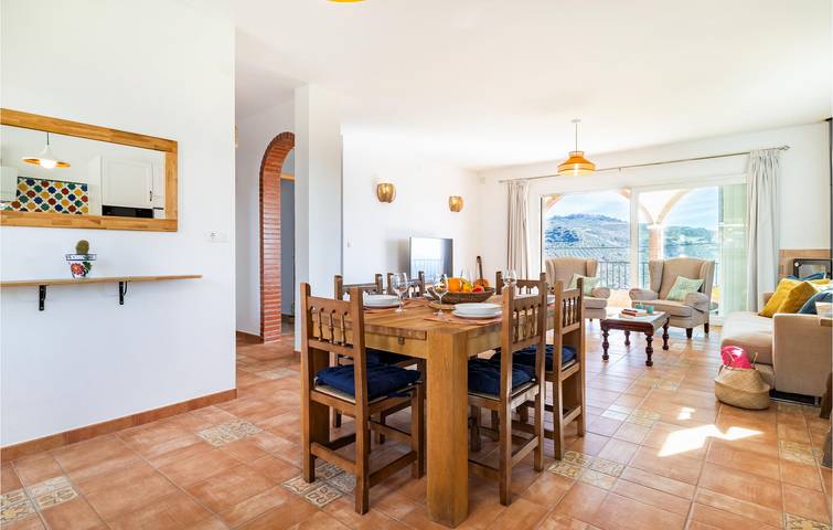 Luxury Riverside Apartment with Pool in Periana, Cordillera Penibética