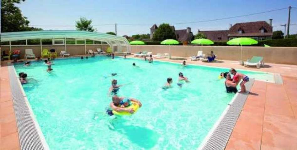 Location de vacances pour 8 personnes, avec Terrasse ainsi que Bassin pour enfant et Piscine à Thégra - 4