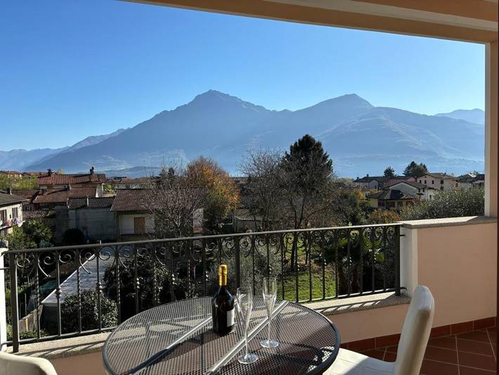 Gîte pour 4 personnes, avec terrasse et vue, animaux acceptés à San Gregorio
