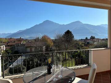 Gîte pour 4 personnes, avec terrasse et vue, animaux acceptés à San Gregorio