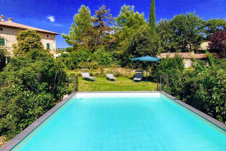 Location de vacances pour 4 personnes, avec jardin et vue, animaux acceptés à Spoleto - 2