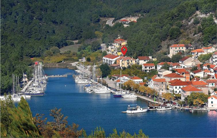 Apartment mit Meerblick, Pool, WLAN und Terrasse – 600 m vom Strand entfernt in Skradin, Šibenik-Knin