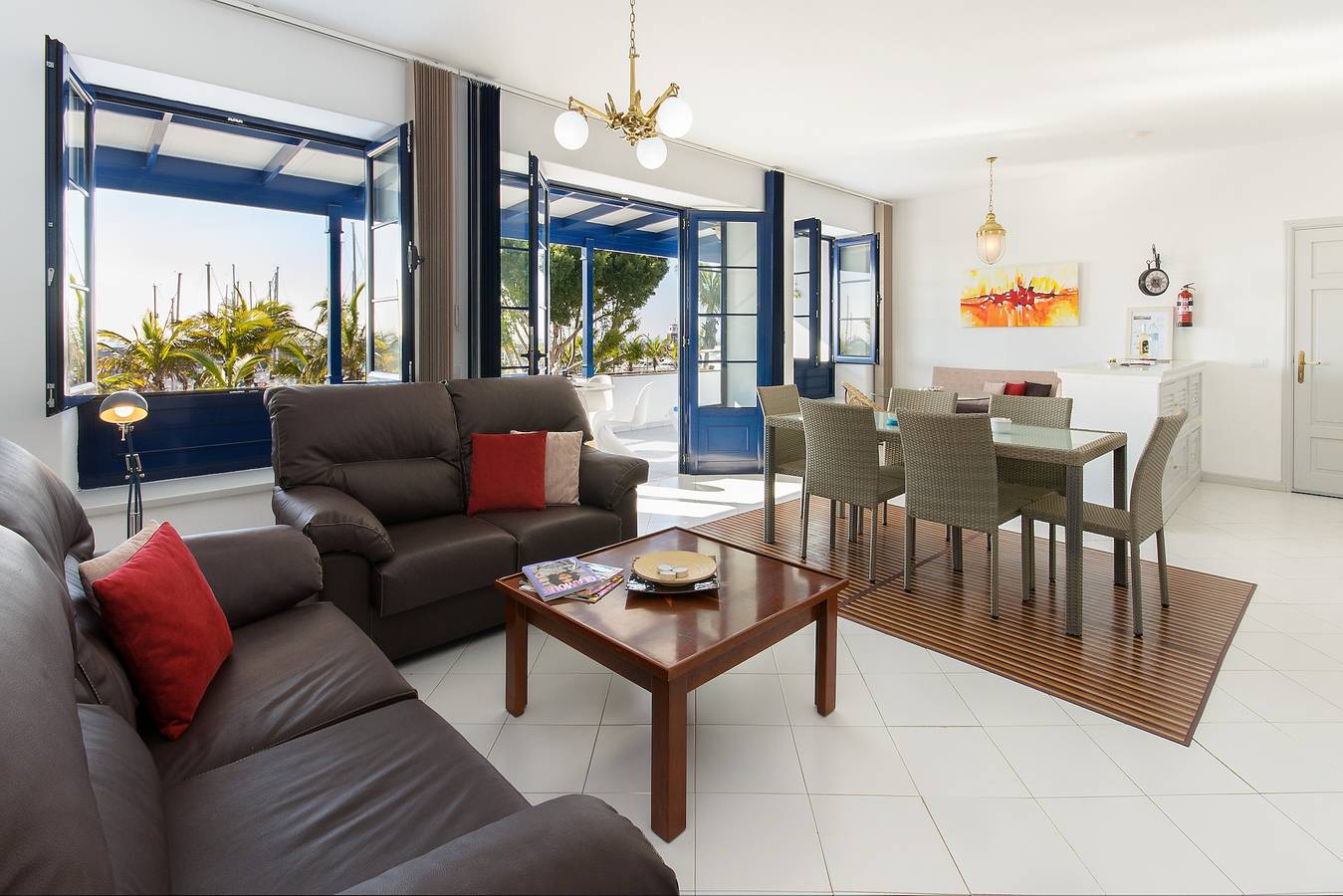 Ganze Wohnung, Ferienwohnung "Vistagua" mit schöner Ausstattung und geräumiger Terrasse mit Meerblick in Puerto Calero, Yaiza