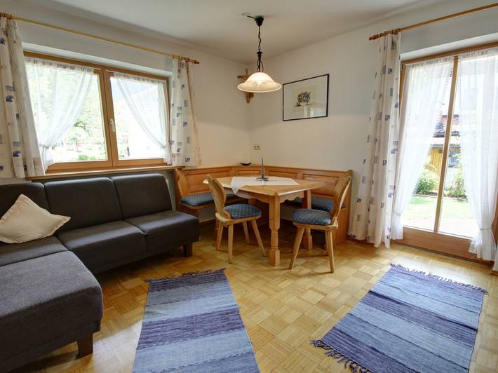Ferienwohnung für 4 Personen, mit Terrasse und Balkon/Terrasse in Inzell - 4