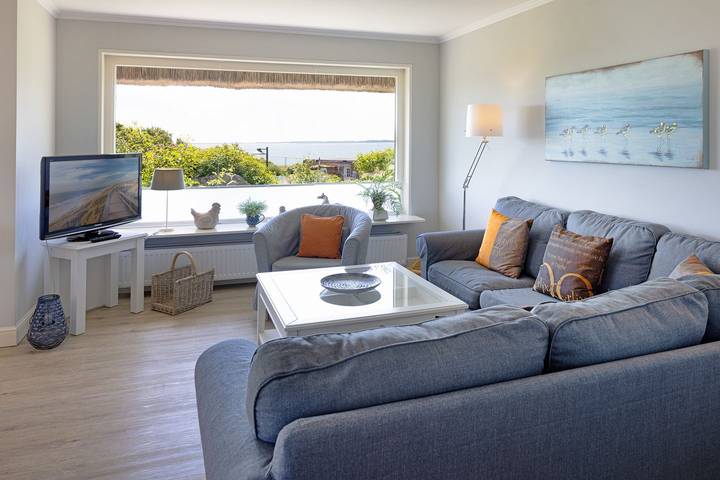 Ferienhaus mit Meerblick für 6 Personen, mit Garten und Ausblick sowie Sauna, mit Haustier auf Sylt - 2