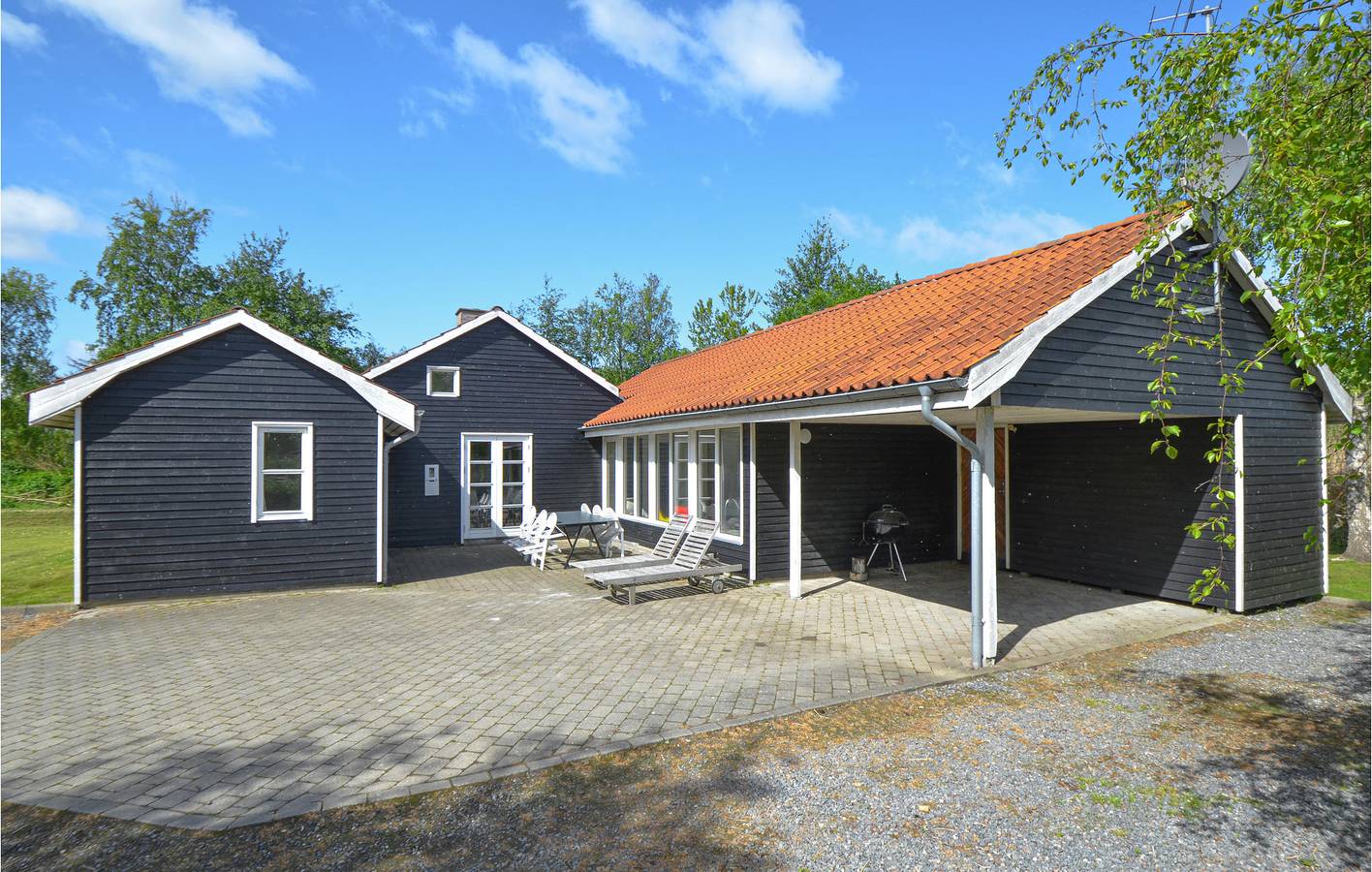 Ferienhaus für 8 Personen mit Pool in Øerne, Ebeltoft