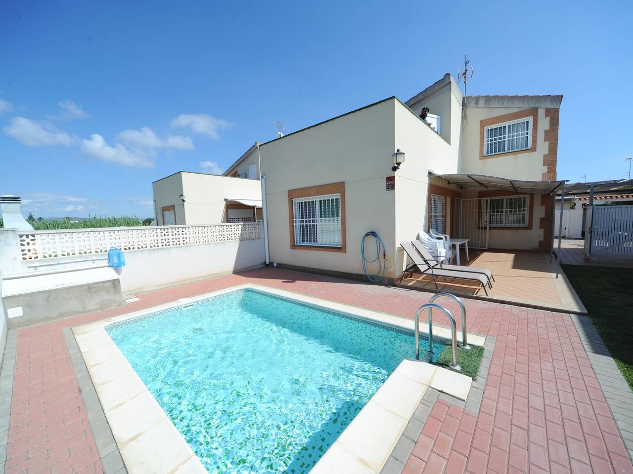 Villa tranquille à Peñiscola avec piscine privée et climatisation pour 8 personnes in Peñíscola, Costa del Azahar