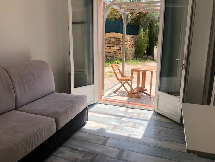 Appartement de vacances pour 2 personnes, avec jardin et vue