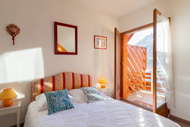 Ganze Wohnung, Ferienwohnung für 8 Personen mit Balkon in Briançon, Serre Chevalier