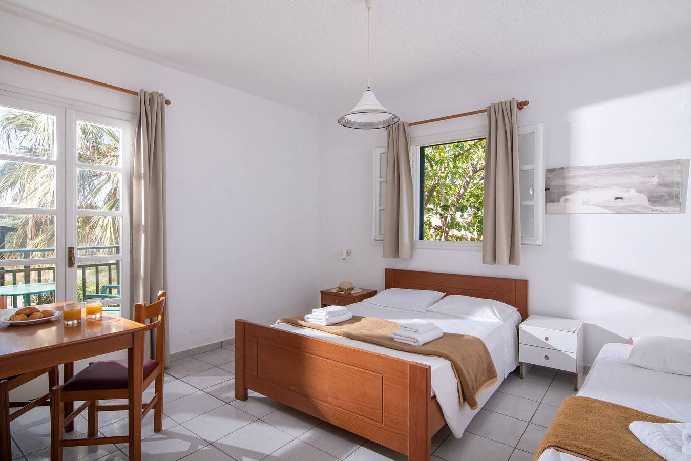 Ganzes Studio, Schönes Studio mit Gemeinschaftspool und Berg- oder Gartenblick in Limenas Chersonisou, Iraklio-Heraklion und Umgebung